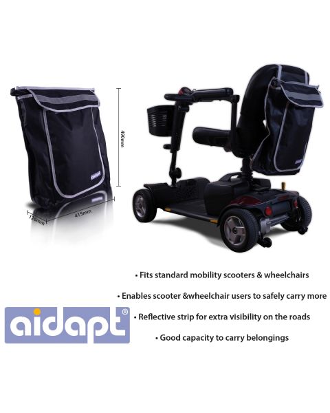 Crutch Bag - For Scooters/Wheelchairs