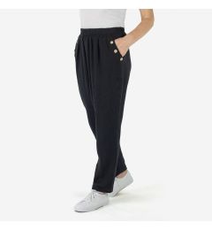 Cotton Trousers with Button Detail