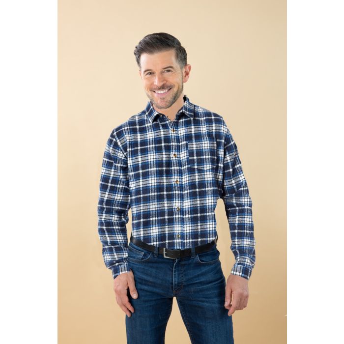 Men's Flannel Check Shirt | Healthy Living Direct