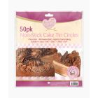Cake Tin Circles - Pack of 50