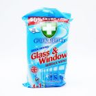 Green Shield Glass & Window Wipes PK70
