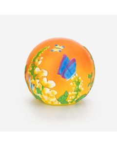 LED Resin Butterfly Ball Ornament