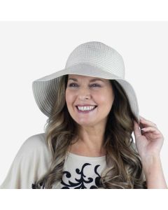 Ladies Wide Brim Bucket Hat