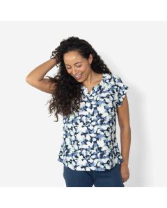 Lightweight Abstract Pattern Top