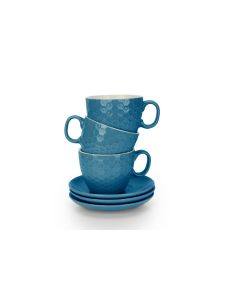 Cup & Saucer Set - 8 Piece Set