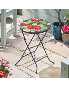 Strawberry Glass Table