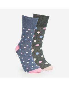 Ladies Non-Elasticated Socks-9 Pairs