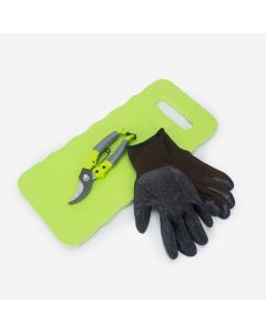 Kneeler Set with Gloves & Pruners