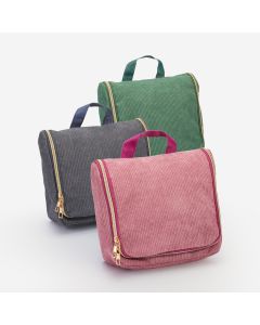 Toiletry Bag with Hanger Corduroy