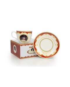 King Charles Coronation Cup & Saucer