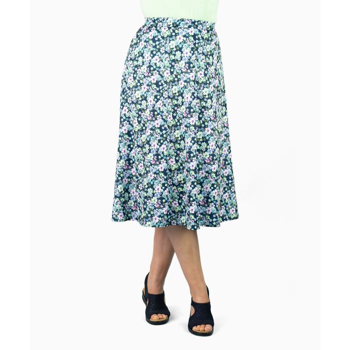 Multi Coloured Floral Skirt | Healthy Living Direct