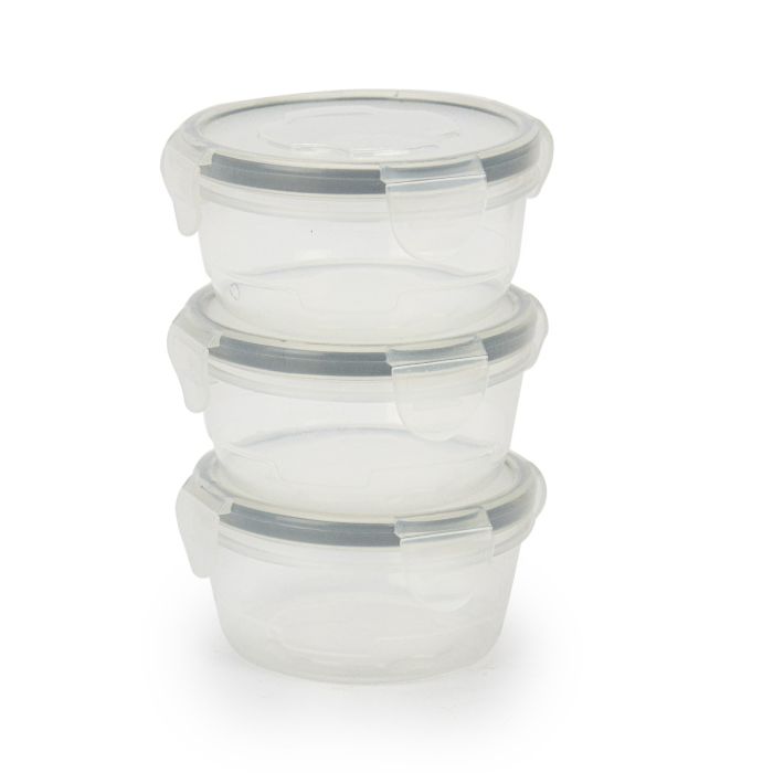 Mini Clip Lock Containers Pack of 3 Healthy Living Direct