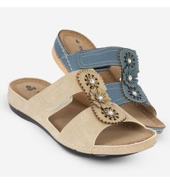 Jenna - Ladies Touch Fastening Sandal