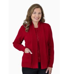 Twin-Set with Crochet Insert