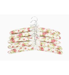 Padded Coat Hangers PK5 - Rose