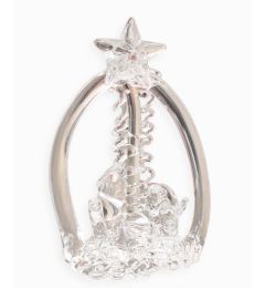 Glass Nativity Set - Pack of 2