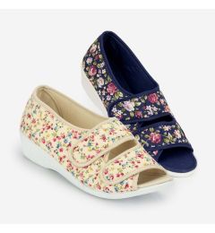 Lexi-Rose Twin Touch Fastening Shoe