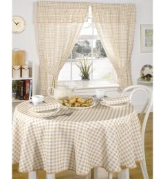 Molly Gingham Curtains - 46 x 54in