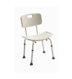Deluxe Shower/Bath Chair With Backrest