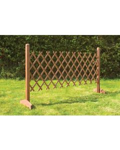 Expanding Wooden Fence
