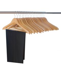 Wooden Coat Hangers - Pack of 5