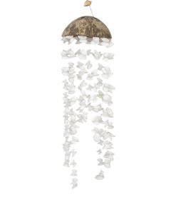 Coconut Wind Chime With Shells