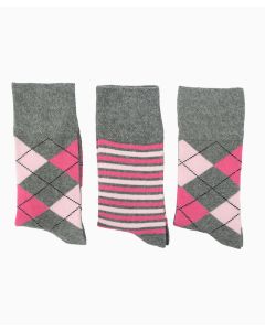 Pack of 6 Ladies Non Elastic Socks