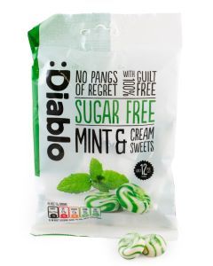 Diablo Sugar Free Mint & Cream Sweets