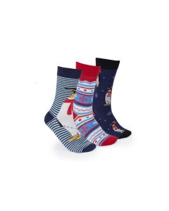 Men's Christmas Socks - 3 Pack