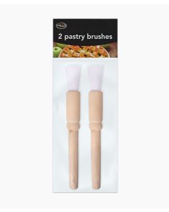Wooden Pastry Brushes - Pack of 2