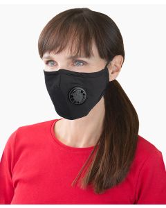 Reusable Face Covering with Valve