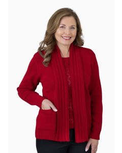 Twin-Set with Crochet Insert