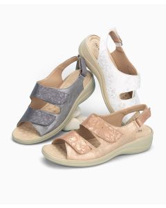Mary - Ladies Triple One Touch Fastening Sandal
