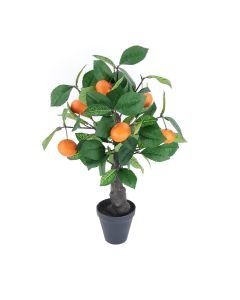 Artificial Orange in Pot 55cm