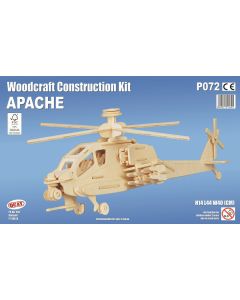 Set of 2 Wood Construction Kits - Apache/Spitfire