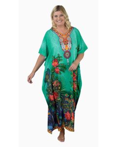 Bright Floral Kaftan