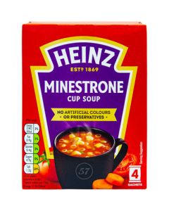 Heinz Minestrone Cup Soup Pk4