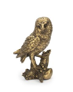 Bronze Effect Owl Ornament