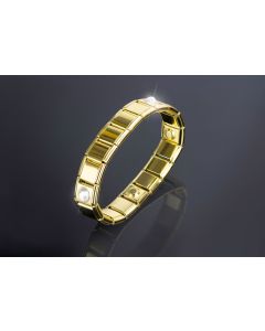 Gold Tone Magnetic Bracelet