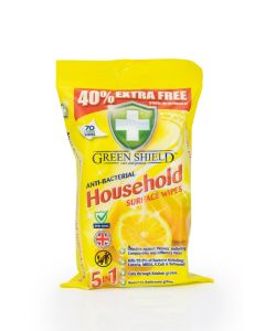 Green Shield Anti-Bac Household Wipes PK70