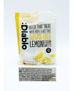 Diablo Sugar Free Lemon & Cream Sweets 75gm