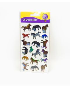 Adhesive Stickers - Horses