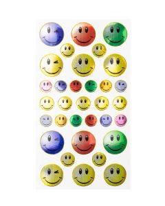 Adhesive Stickers - Smiley Fun