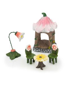 Fairy Garden Set - Pavillion & Outdoor Garden Set