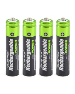 AAA Rechargable Batteries PK4