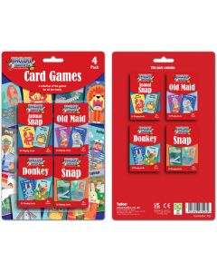 PK4 Children's Playing Card Games