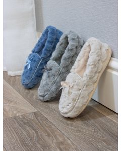 Trudy - Ladies Fluffy Slippers