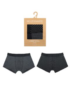 Gents Bamboo Boxers - PK2
