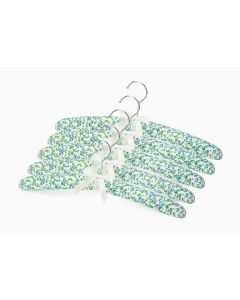 Padded Coat Hangers PK5 - Beautiful Blue