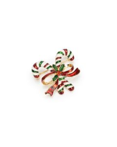 Candy Cane Brooch